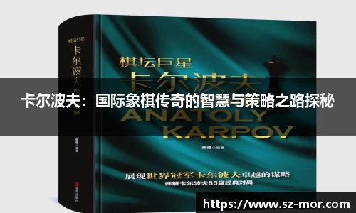 卡尔波夫：国际象棋传奇的智慧与策略之路探秘